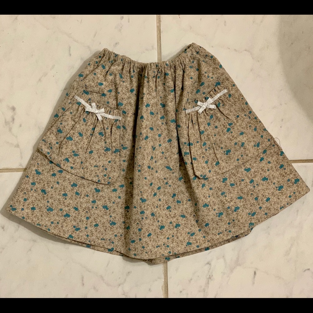 Girls Floral skirt by illovegorgeous